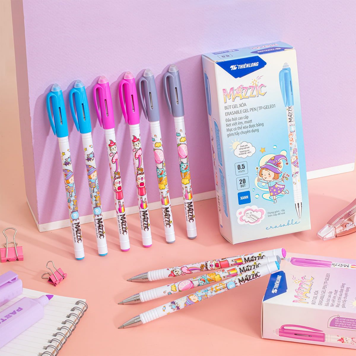 Bút Gel Điểm 10 xóa được TP-GELE01