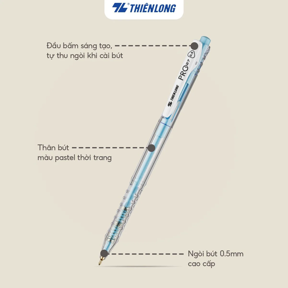 Bút bi Thiên Long TL-105 -xanh