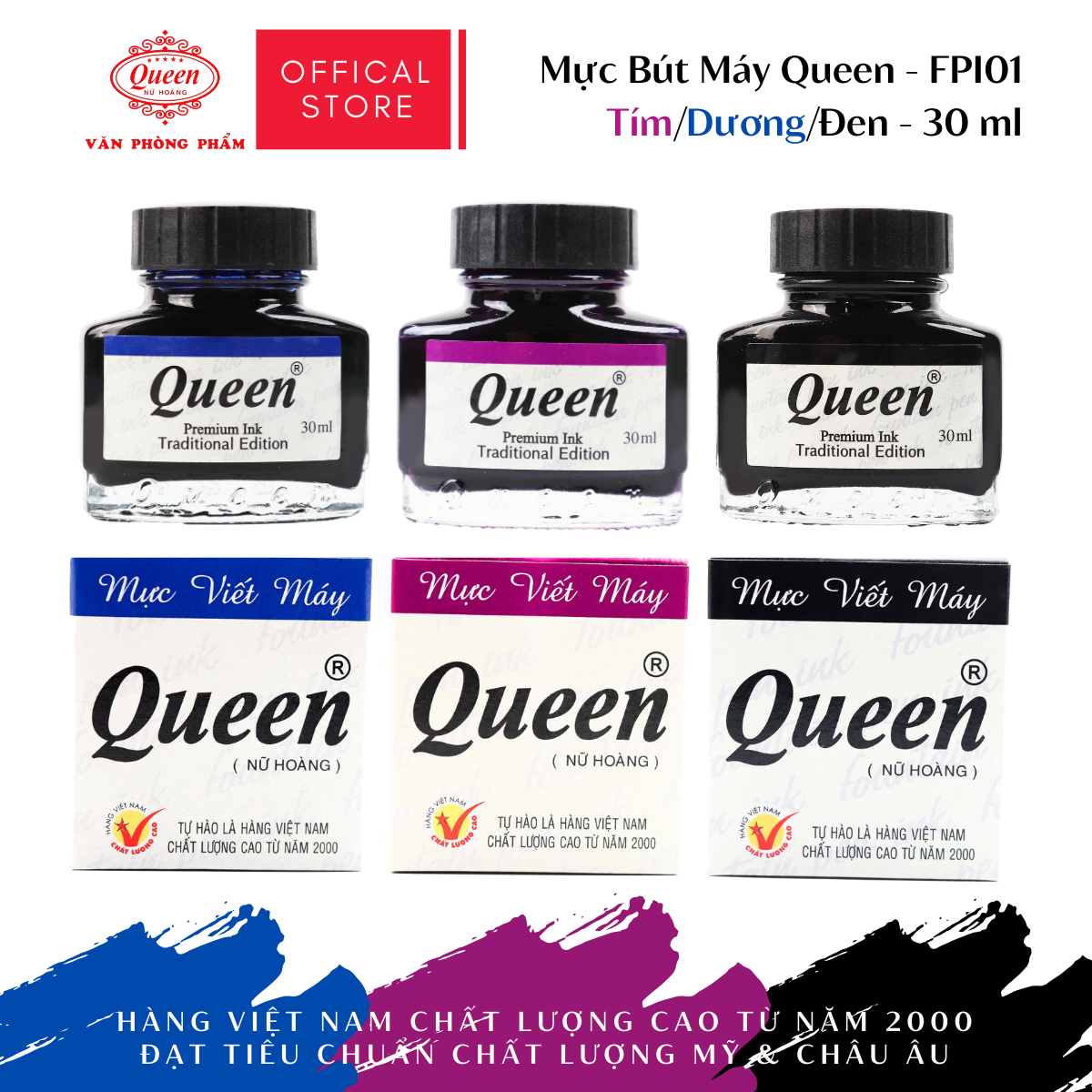 Mực viết máy Queen (30ml) - FPI-01
