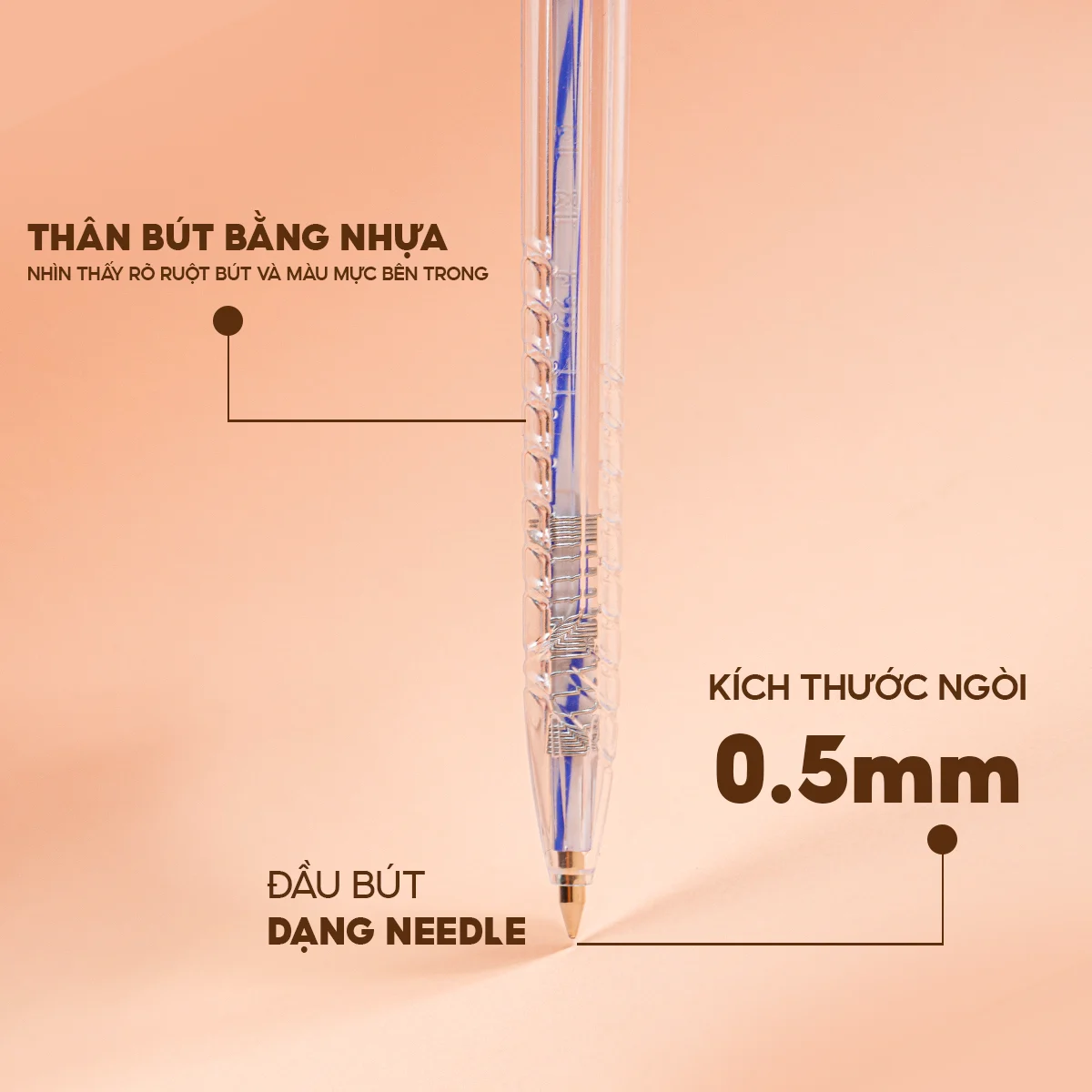 Bút bi Starup Thiên Long Flexoffice FO-039