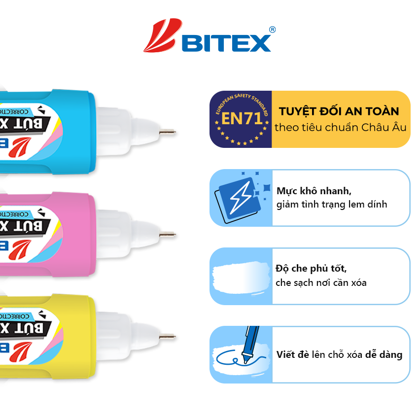 Bút xóa thân màu CP04